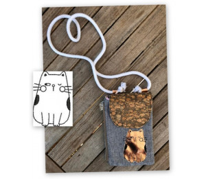 Stickdatei - Cute Doodle Cat 3 Appli